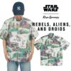 レインスプーナーXスターウォーズREYNSPOONERXSTARWARS半袖アロハシャツフルオープン“Rebels，Aliens＆Droids”