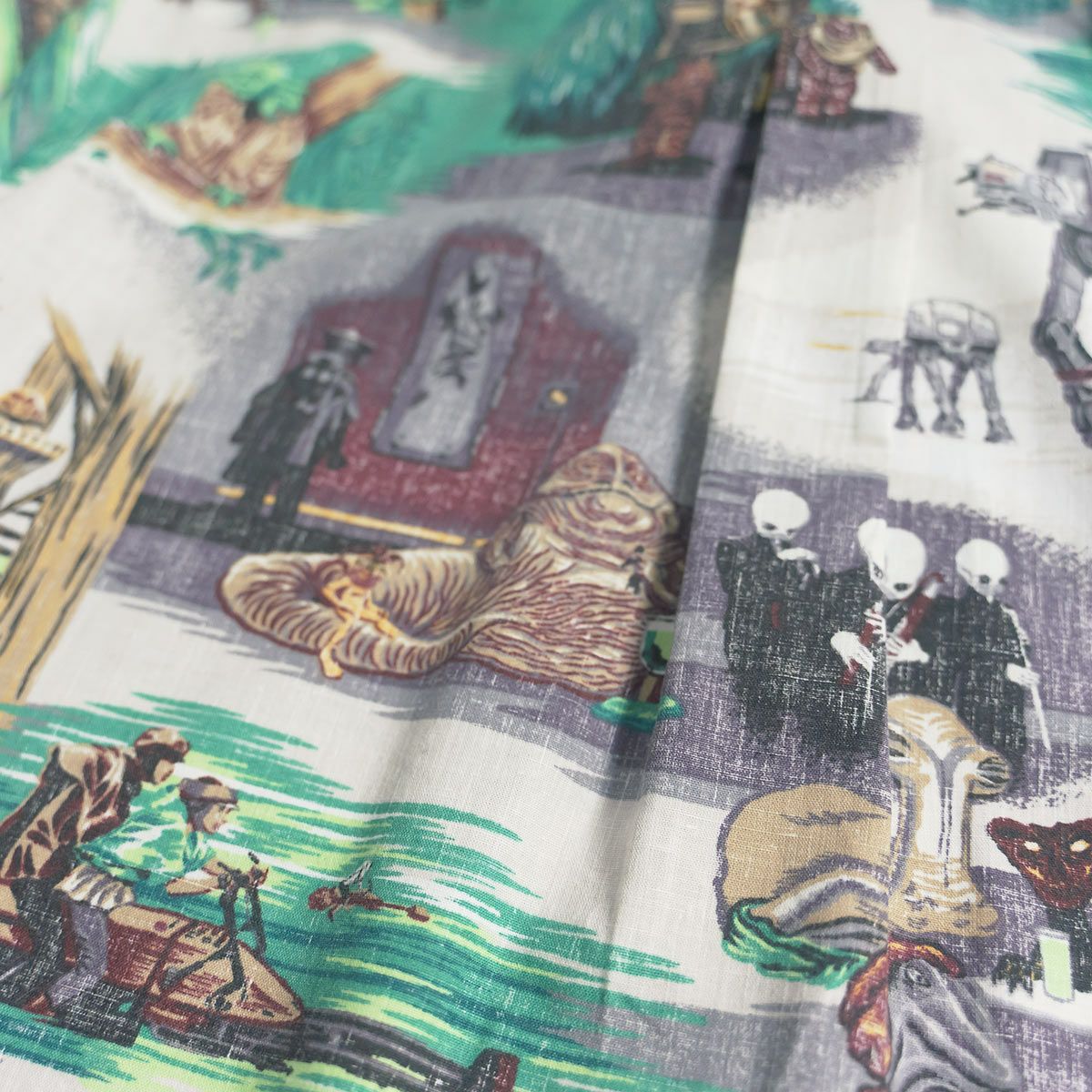 レインスプーナーXスターウォーズREYNSPOONERXSTARWARS半袖アロハシャツフルオープン“Rebels，Aliens＆Droids”