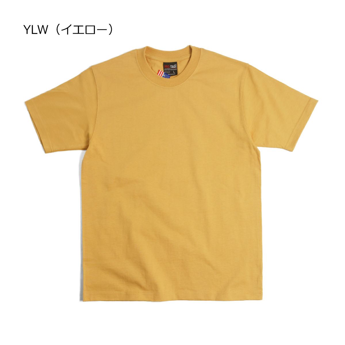 プロタグPRO-TAG9オンススーパーヘビーウエイトクルーネック半袖Tシャツ