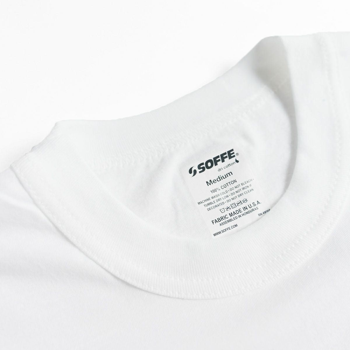 ソフィSOFFE4.3オンスコットンミリタリー3パックTシャツ半袖682M-3｜メンズ米軍パックT無地米綿USコットン