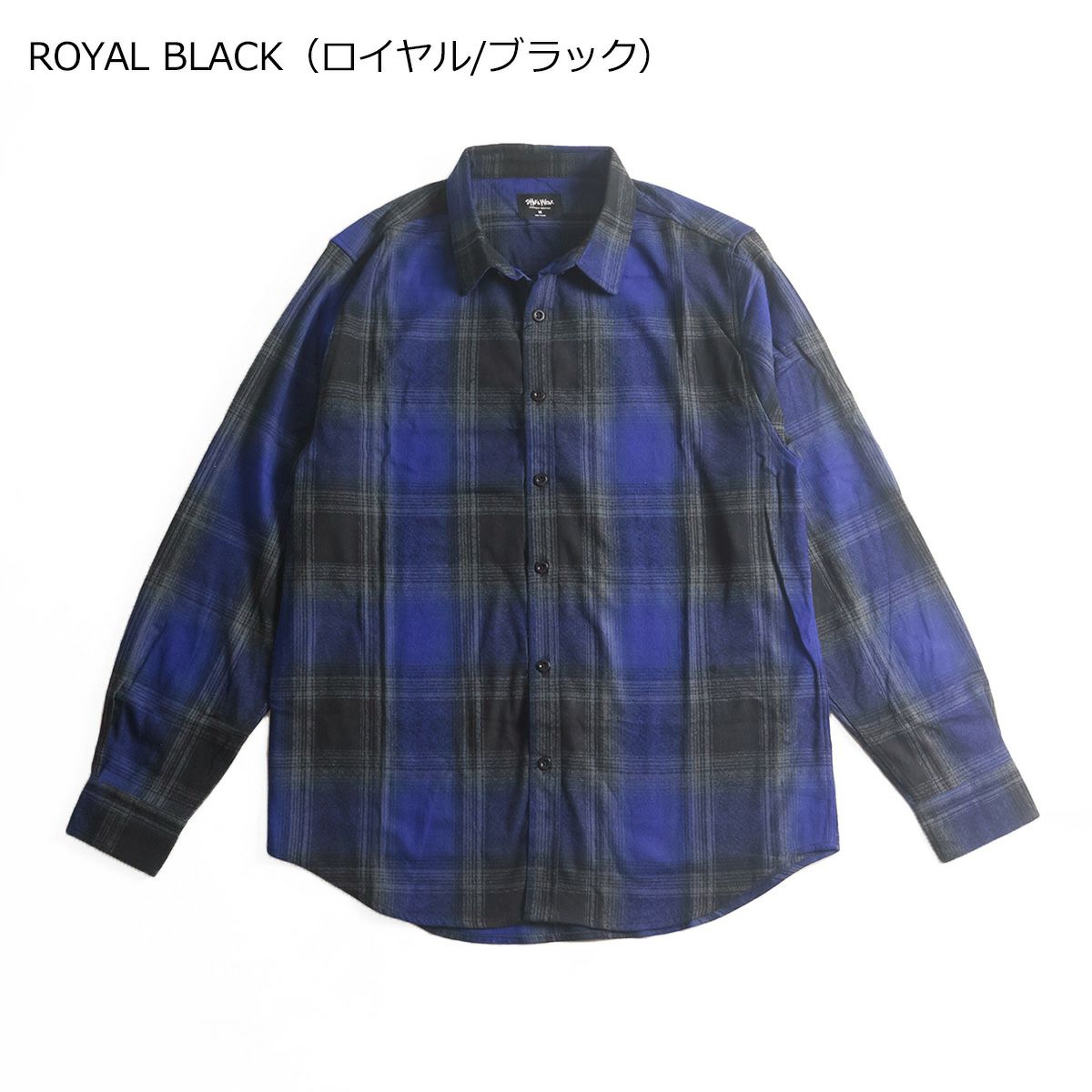 シャカウエアSHAKAWEARプレイドフランネルオーバーシャツ｜メンズM-XXLネルシャツオンブレチェックチェックシャツ