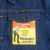 ラングラーWrangler74145PWデニムジャケットアンラインド