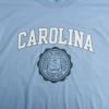 UNIVERSITYOFNORTHCAROLINAターヒールズオフィシャルロゴTシャツチャンピオンボディ