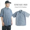 インディビジュアライズドシャツINDIVIDUALIZEDSHIRTS半袖ボタンダウンシャツシャンブレー