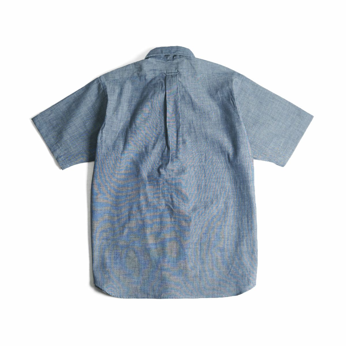 インディビジュアライズドシャツINDIVIDUALIZEDSHIRTS半袖ボタンダウンプルオーバーシャツシャンブレー