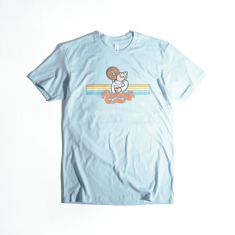 ランディーズドーナッツRandy'sDonutsレインボーランディーズ半袖Tシャツ