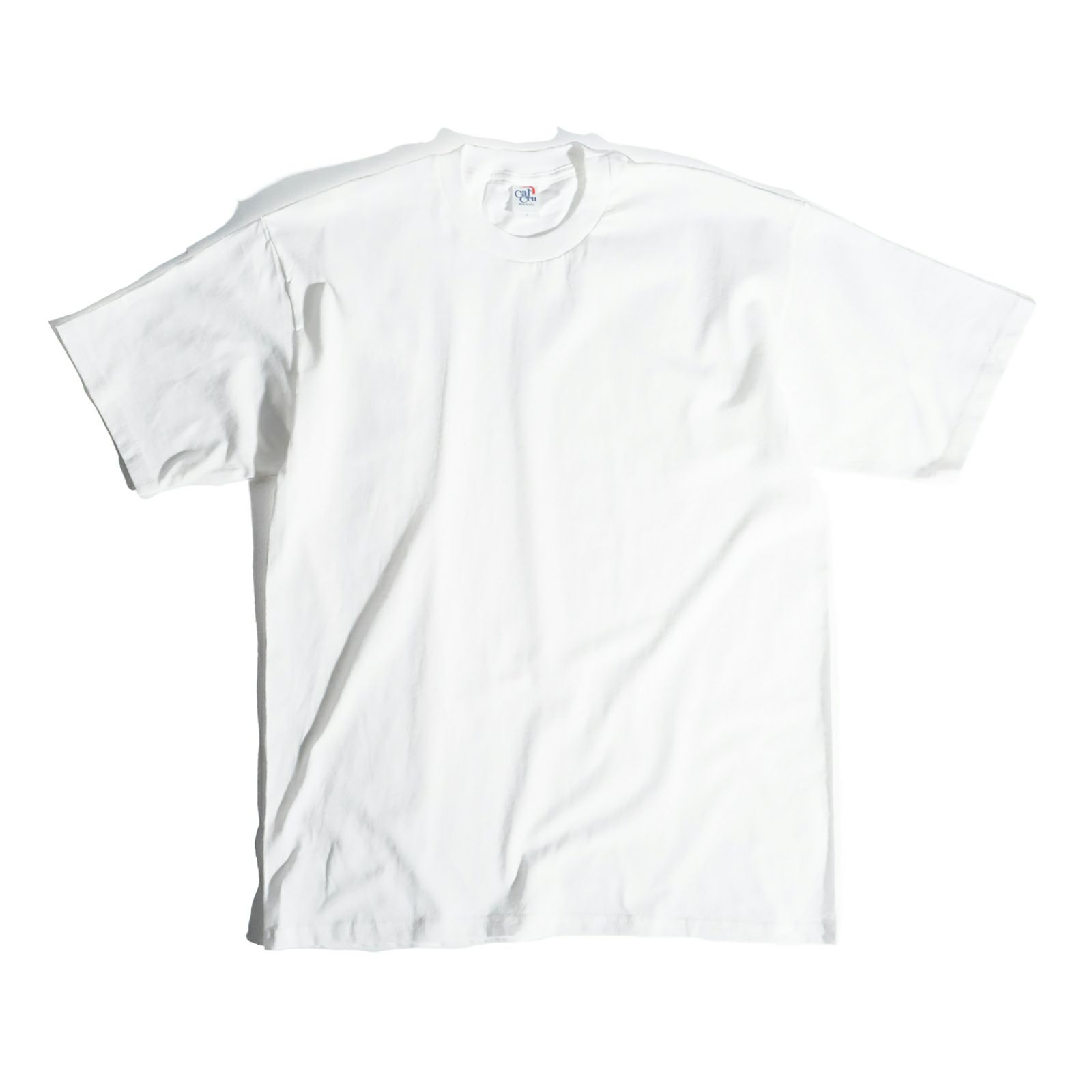 カルクルーCalCru半袖Tシャツ｜メンズS-XXLアメリカ製米国製無地Tシャツ5.5オンス丸胴