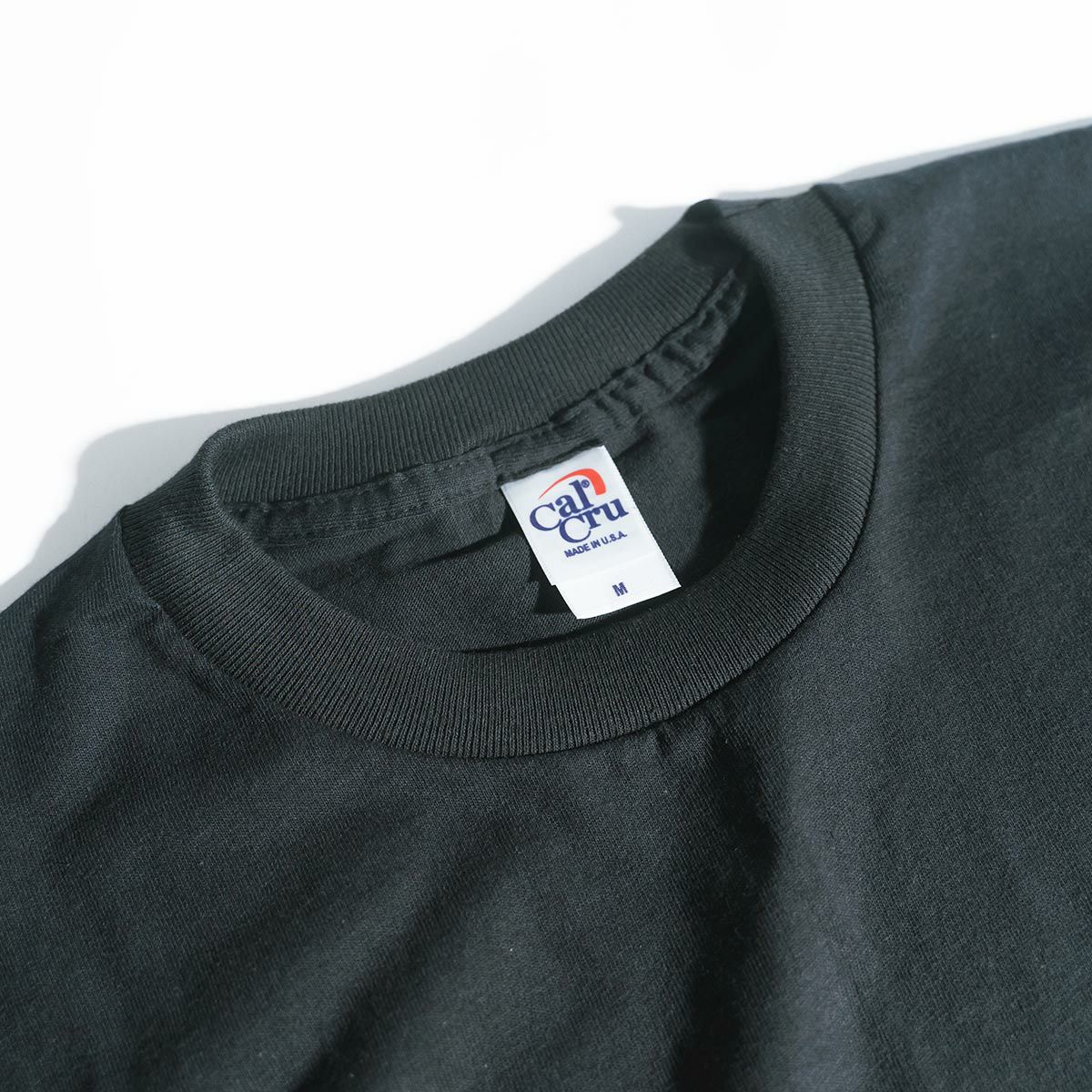 カルクルーCalCru半袖Tシャツ｜メンズS-XXLアメリカ製米国製無地Tシャツ5.5オンス丸胴