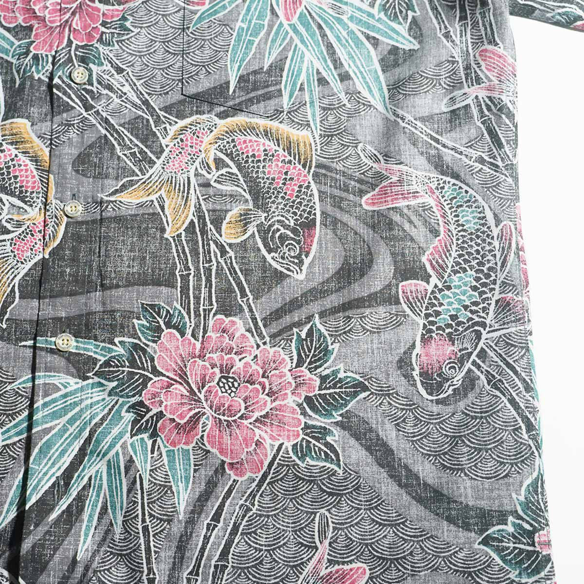 レインスプーナーREYNSPOONER半袖アロハシャツフルオープンDON’TBEKOI