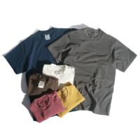 シャカウエアSHAKAWEAR7.5オンスマックスヘビーウエイトガーメントダイ半袖Tシャツ|メンズS-XLピグメント顔料後染め