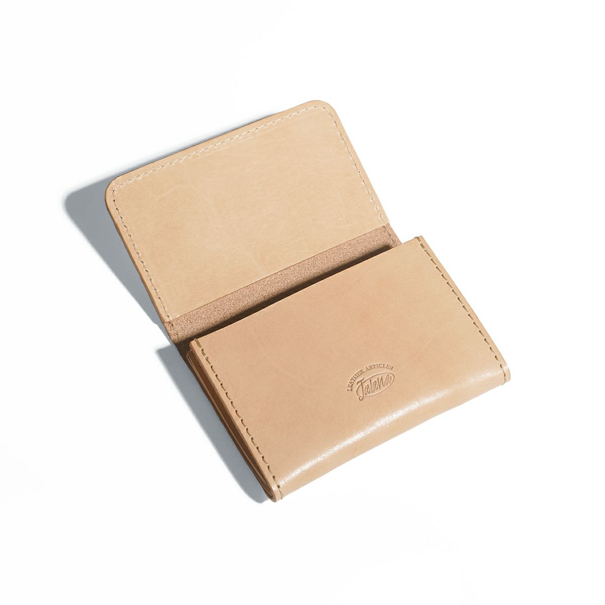 ジャラーナJalanaハーマンオークレザーカードケース｜名刺入れユニセックス革レザー本革ステアハイド日本製