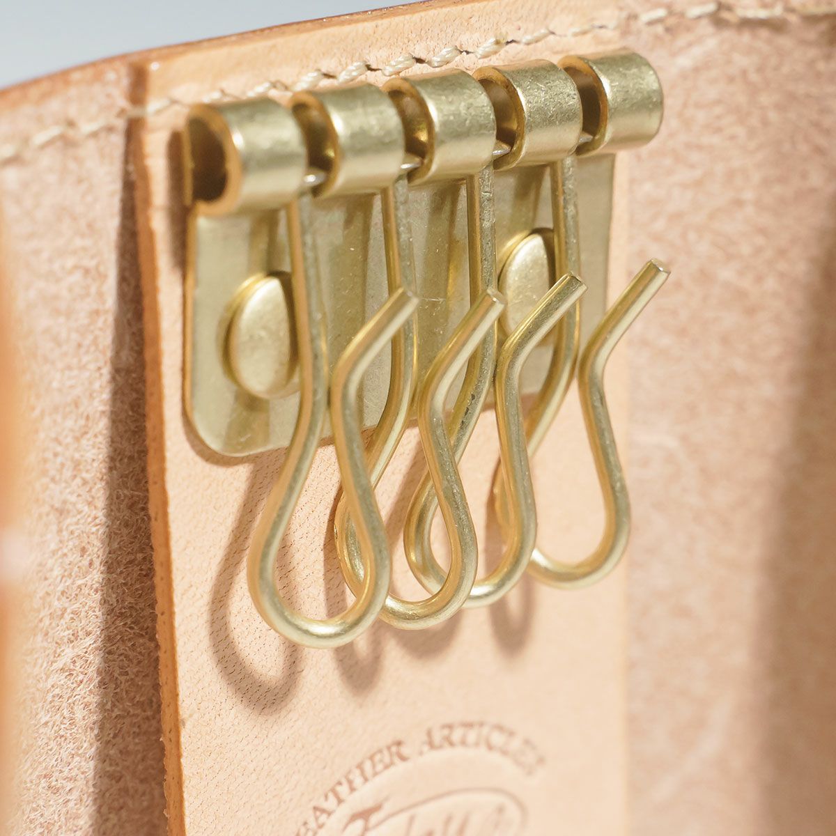 ジャラーナJalanaハーマンオークレザーキ―ケース｜キーホルダーユニセックス革レザー本革ステアハイド日本製スナップボタン