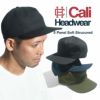 カリヘッドウエアCALIHEADWEARベースボールキャップ5パネルソフトストラクチャードアメリカ製