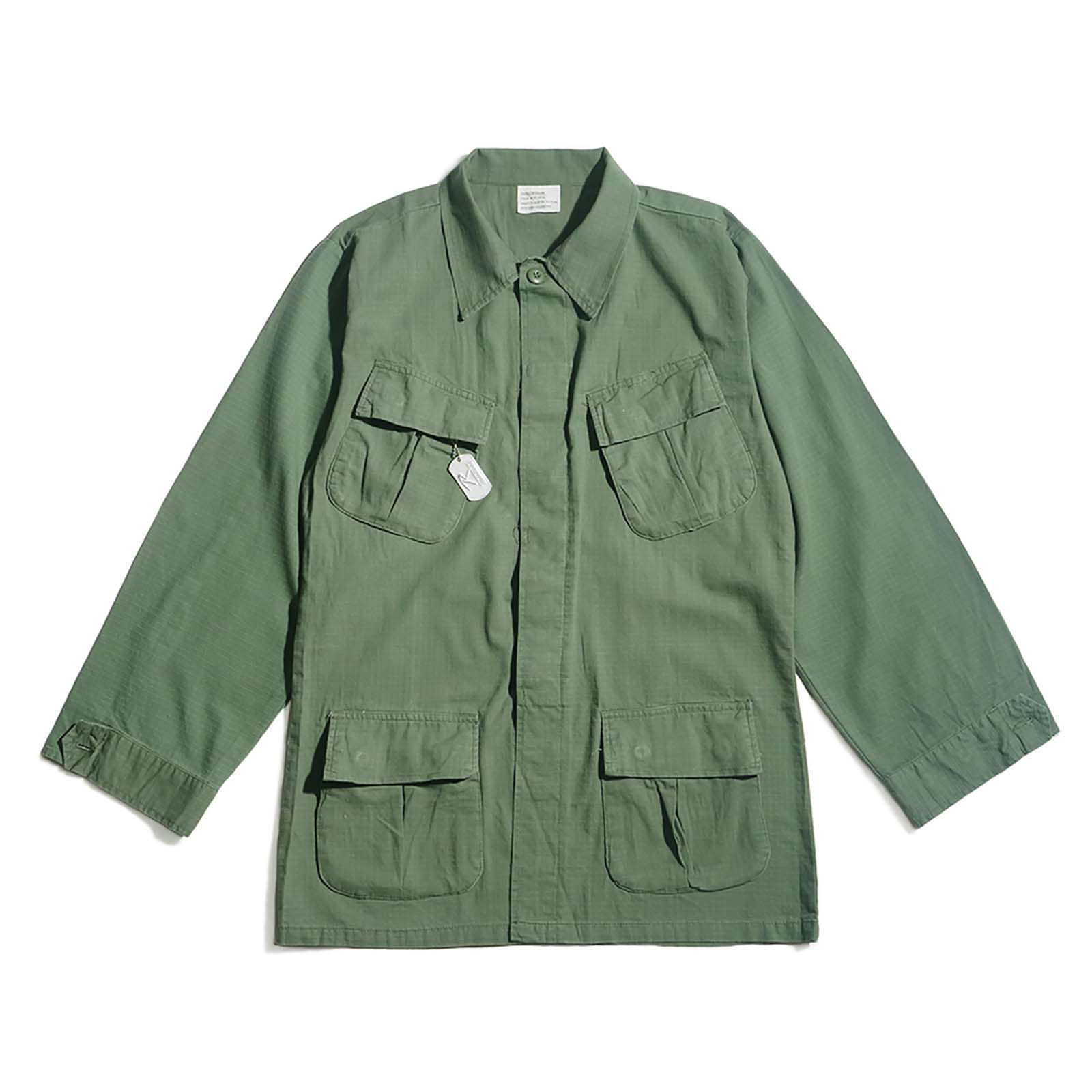 ロスコROTHCOヴィンテージベトナムエラファティーグシャツ