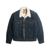 リーバイスLEVI'Sタイプ3シェルパトラッカージャケットジュニパーリンス｜メンズXS-XXXL裏ボアジージャンボアジャケットデニム