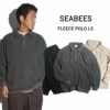 シービーズSEABEESフリースロングスリーブポロ