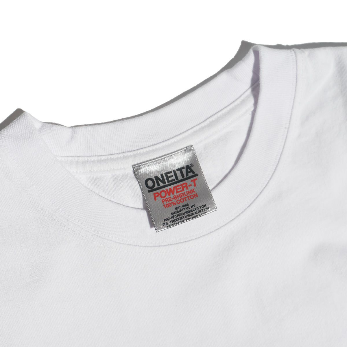 オニータONEITAケミカルウォッシュ長袖パワーTシャツ