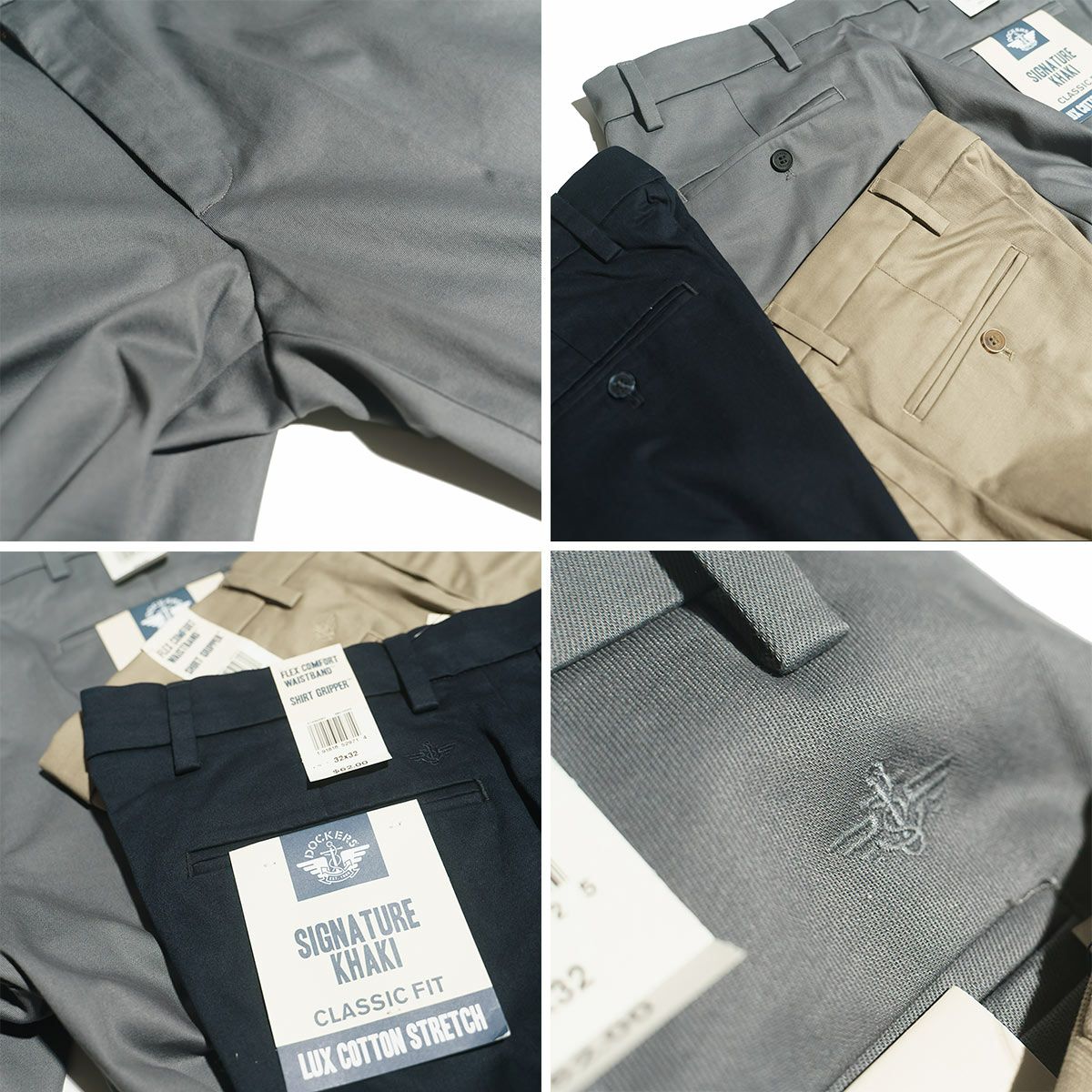 ドッカーズDOCKERSシグネチャーカーキクラッシックフィット