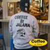 コーヒーバイジャラーナCoffebyJalanaコーヒーカップクルーネックスウェット