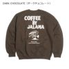 コーヒーバイジャラーナCoffebyJalanaコーヒーカップクルーネックスウェット