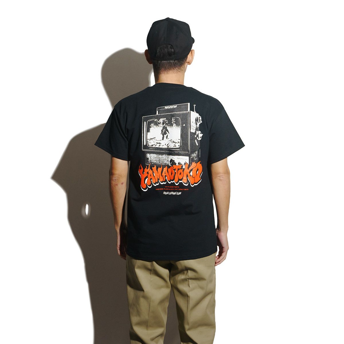 ウエノレジャークラブUENOLEISURECLUB山男フットギア半袖Tシャツ