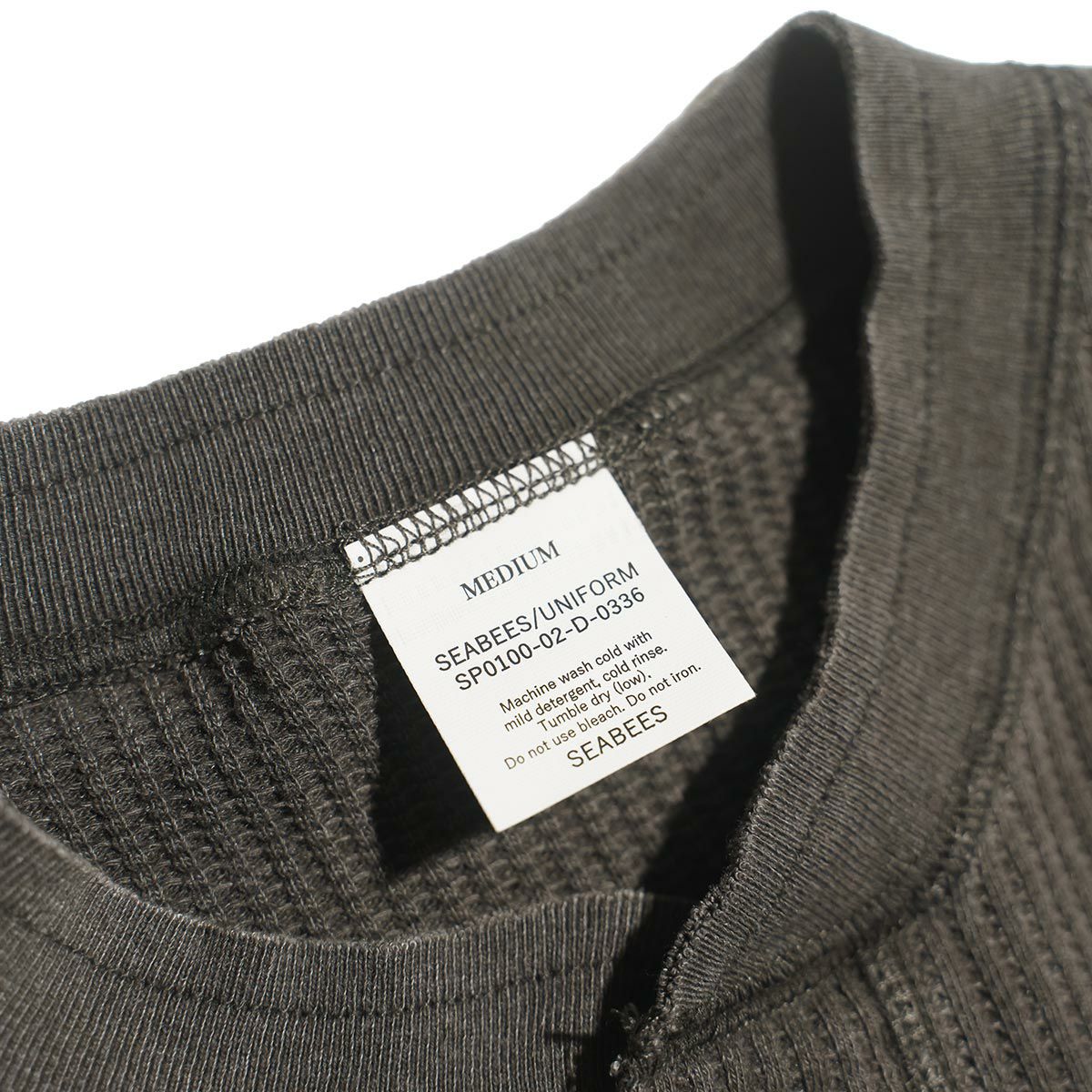 シービーズSEABEESサーマルヘンリーネック