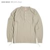 ヘルスニットHealthknit906Lヘンリーネック長袖Tシャツ