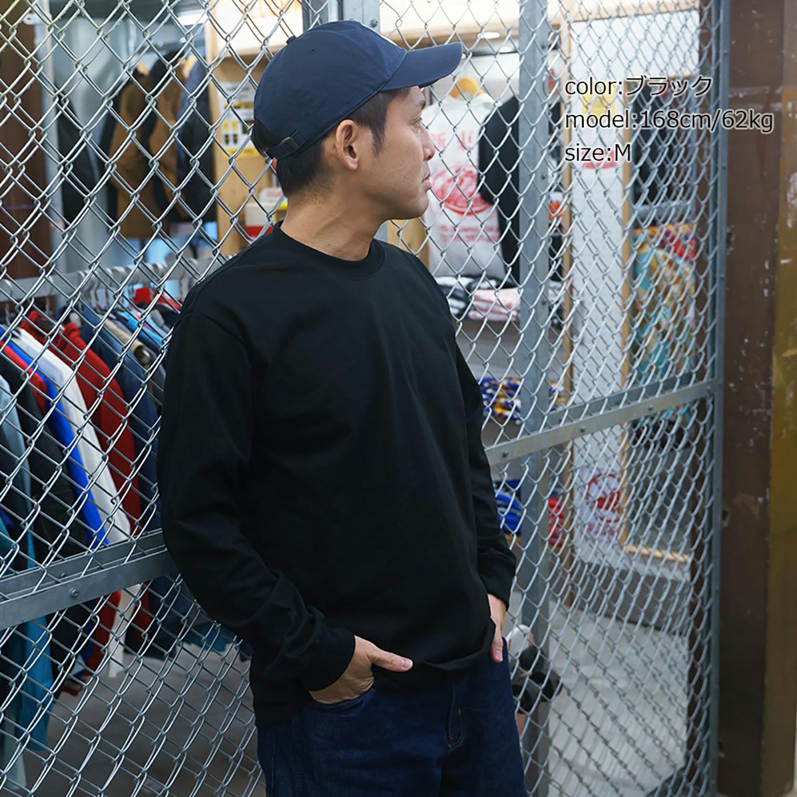 ビルドインクBUILDINKロングスリーブTシャツ