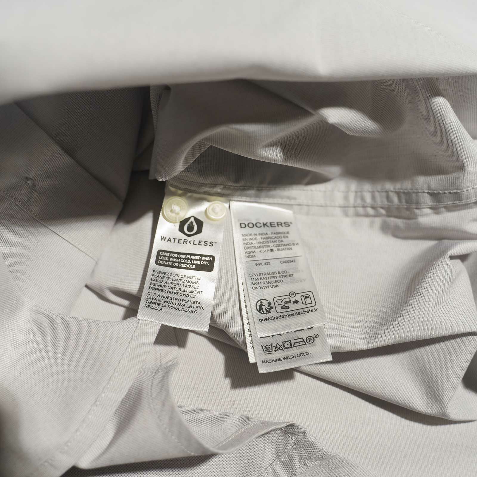 ドッカーズDOCKERSロングスリーブシグネチャーコンフォートフレックスシャツクラッシックフィット