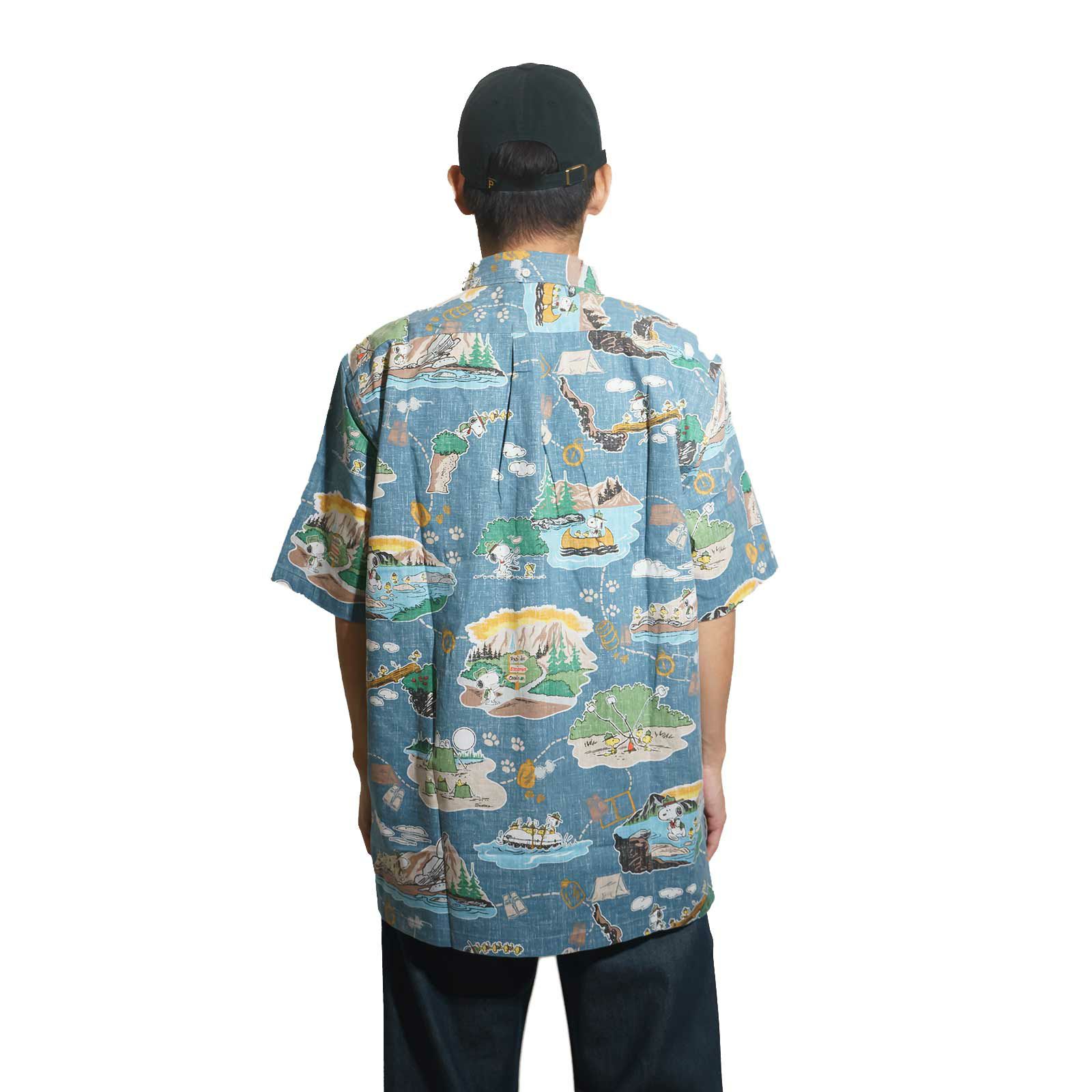 レインスプーナー×ピーナッツREYNSPOONERXPEANUTS半袖アロハシャツフルオープンビーグルスカウト50周年記念モデル