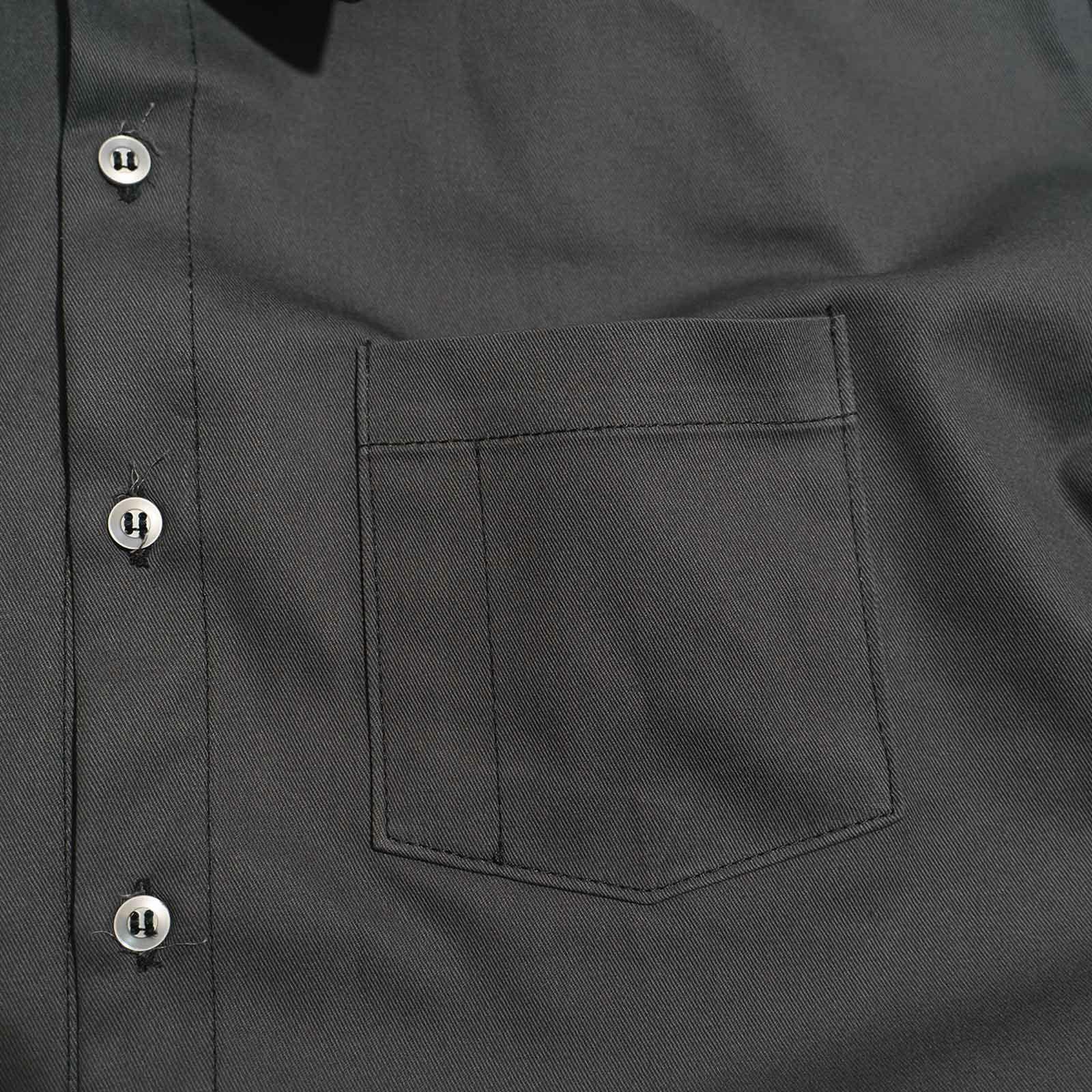 プリズンブルースPRISONBLUES半袖8オンスツイルワークシャツ