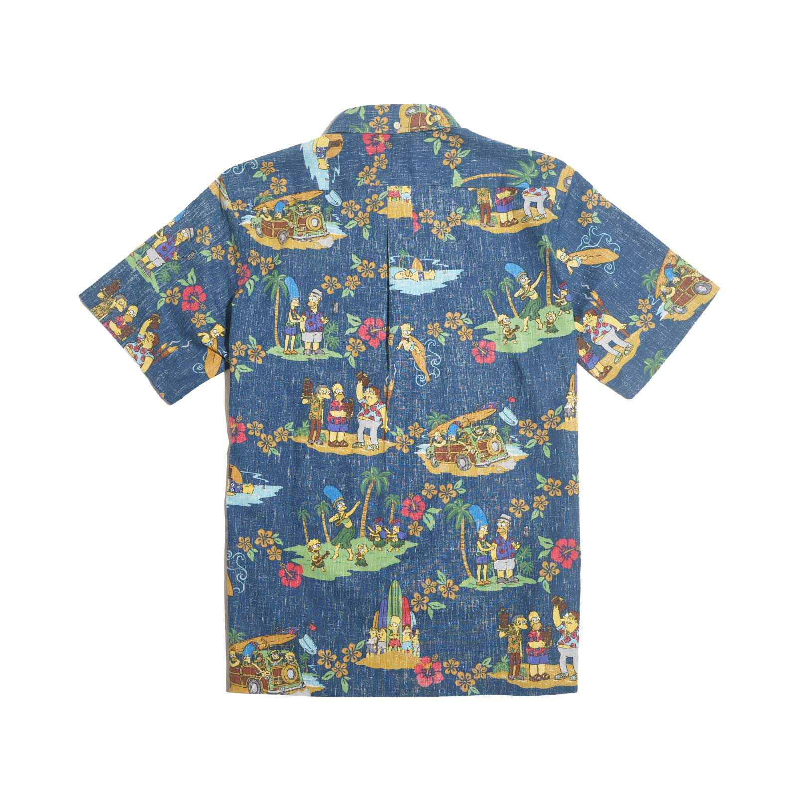 レインスプーナー×ザ・シンプソンズREYNSPOONERXTheSimpsons半袖アロハシャツハワイアンバケーション