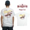 ブラッドソーズべーべキューBLUDSO’SBBQオリジナルTシャツピッグカー当店別注ホワイト