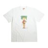 バラクータBARACUTAスローボーイカラーマンTシャツオフホワイト