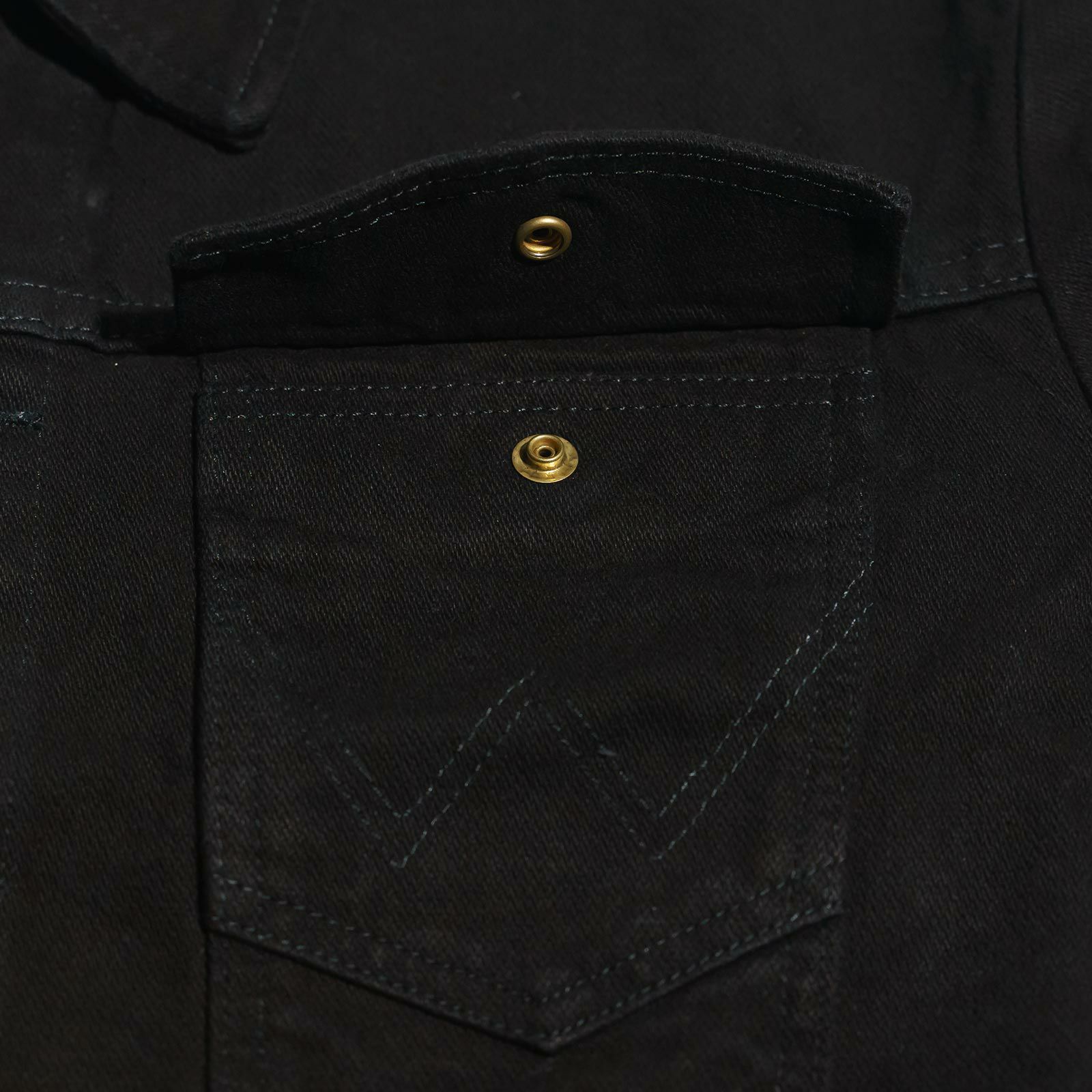 ラングラーWrangler112318280デニムジャケットシャドウブラック