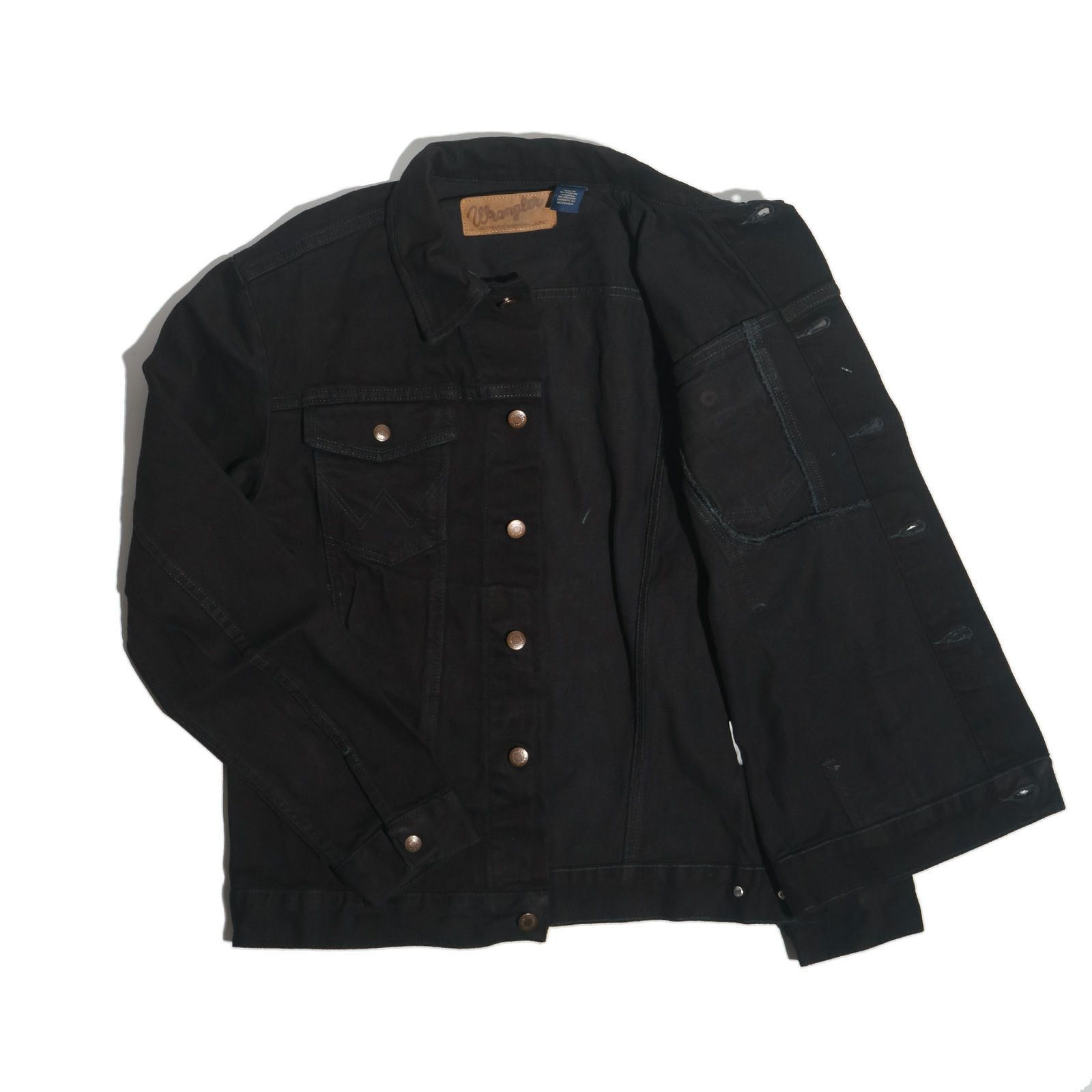 ラングラー Wrangler 112318280 デニムジャケット シャドウブラック