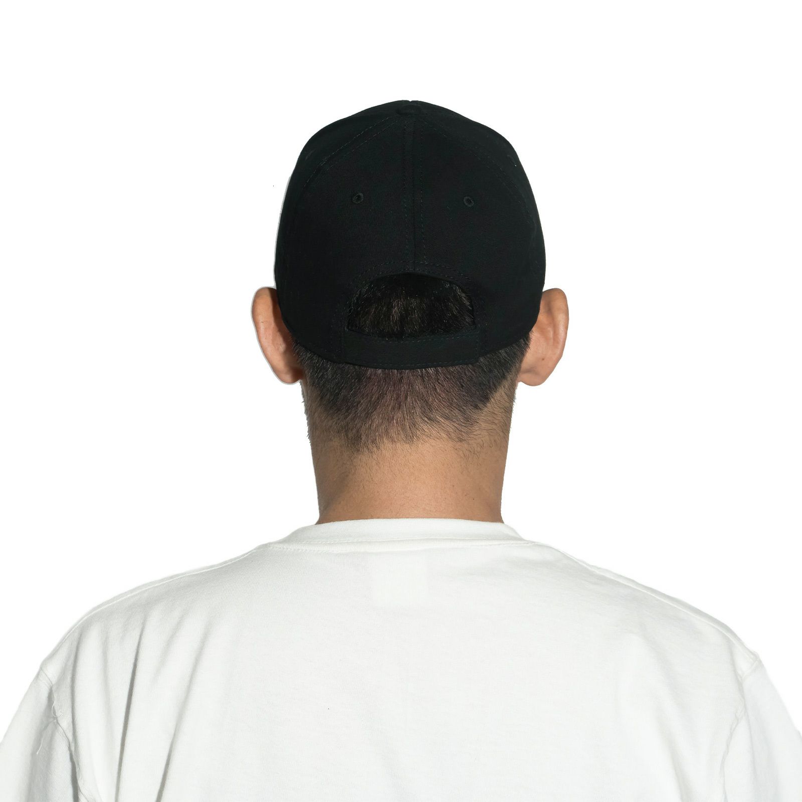 プリズンブルースPRISONBLUESベースボールキャップスクリプトロゴブラック