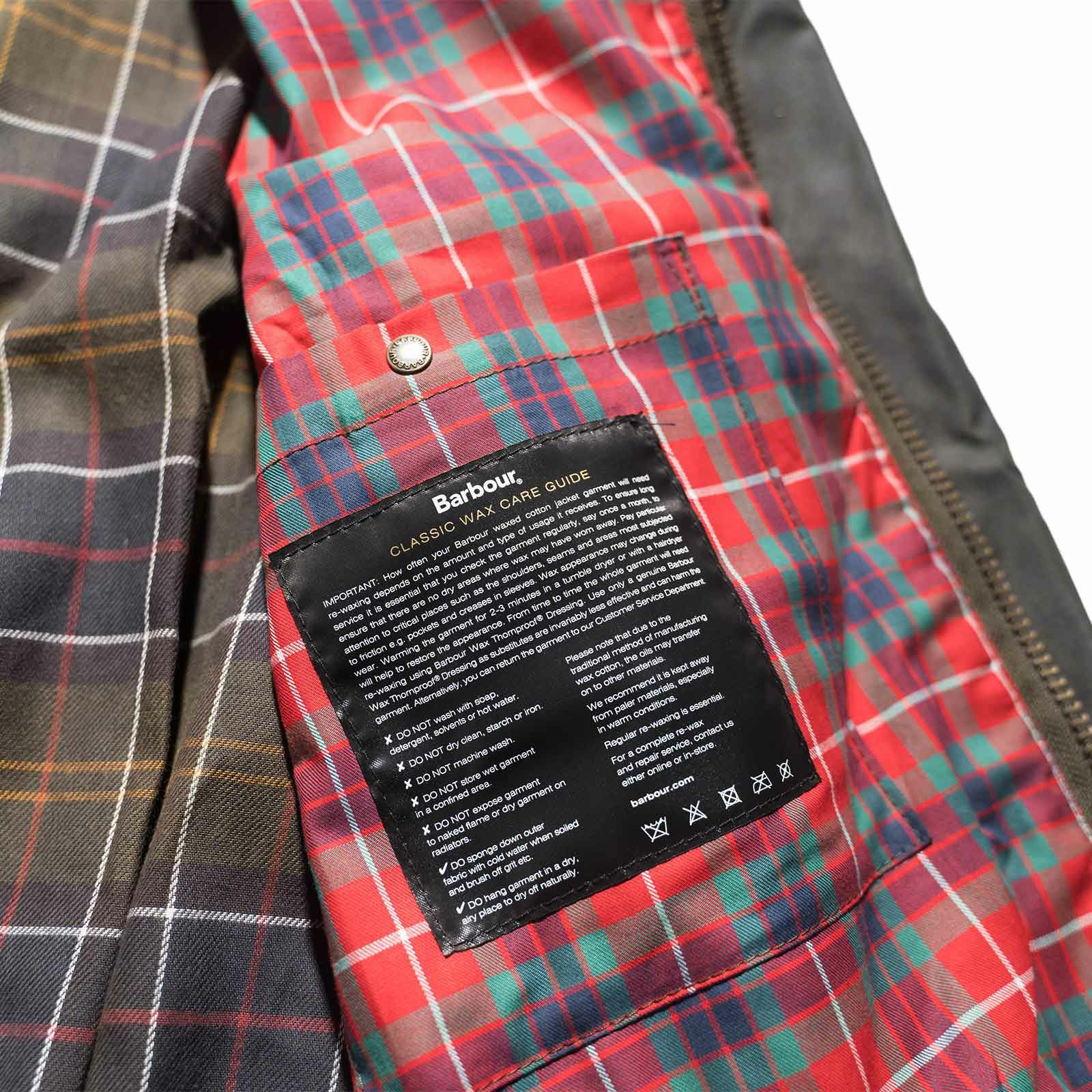 バブアーXバラクータBarbourXBARACUTAワックスジャケット