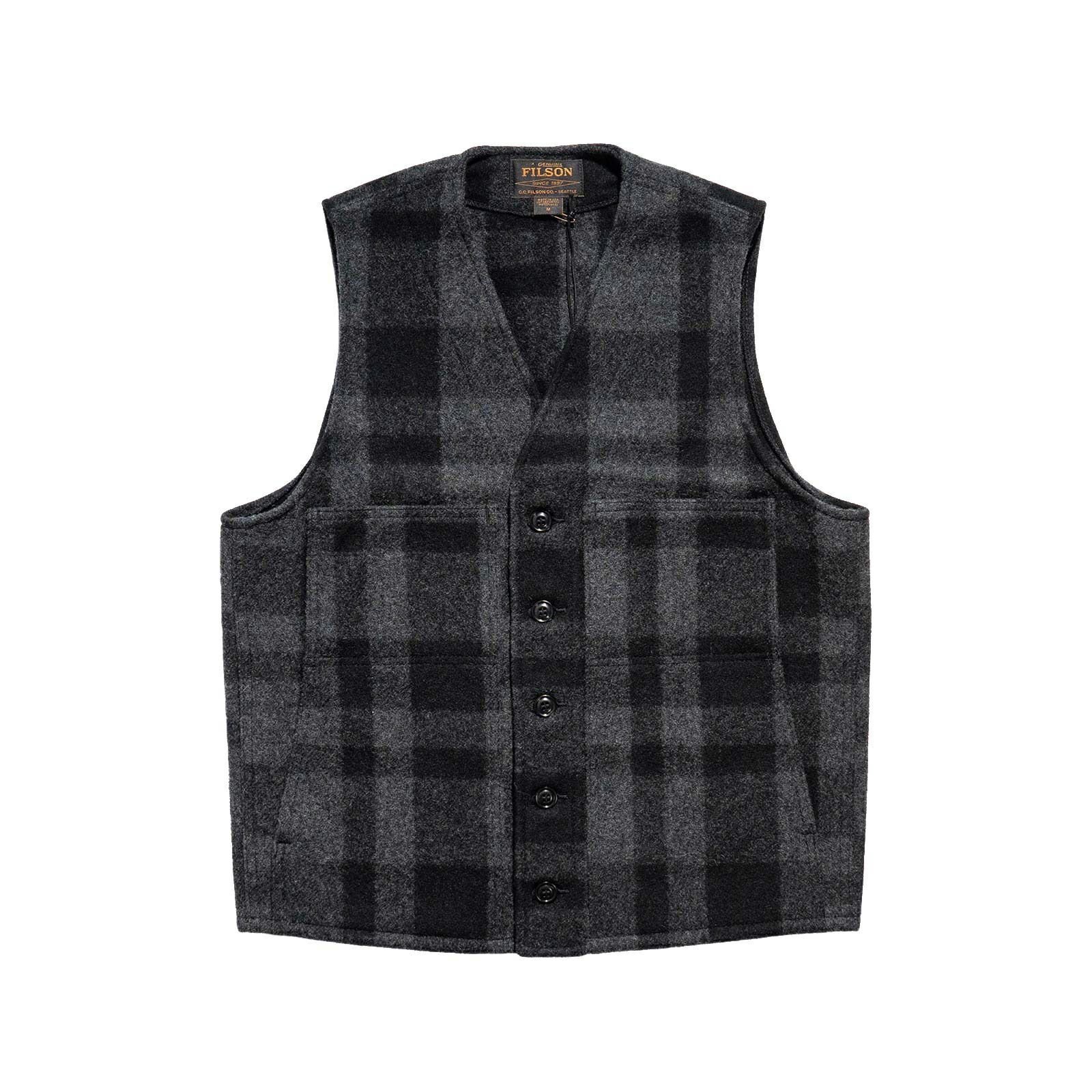 フィルソンFILSONマッキーノウールベストチェック