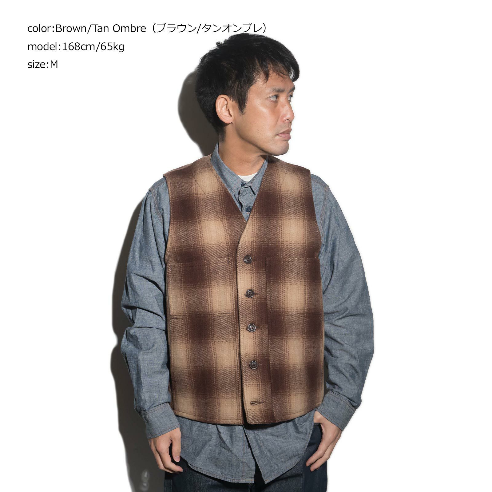 フィルソンFILSONマッキーノウールベストチェック