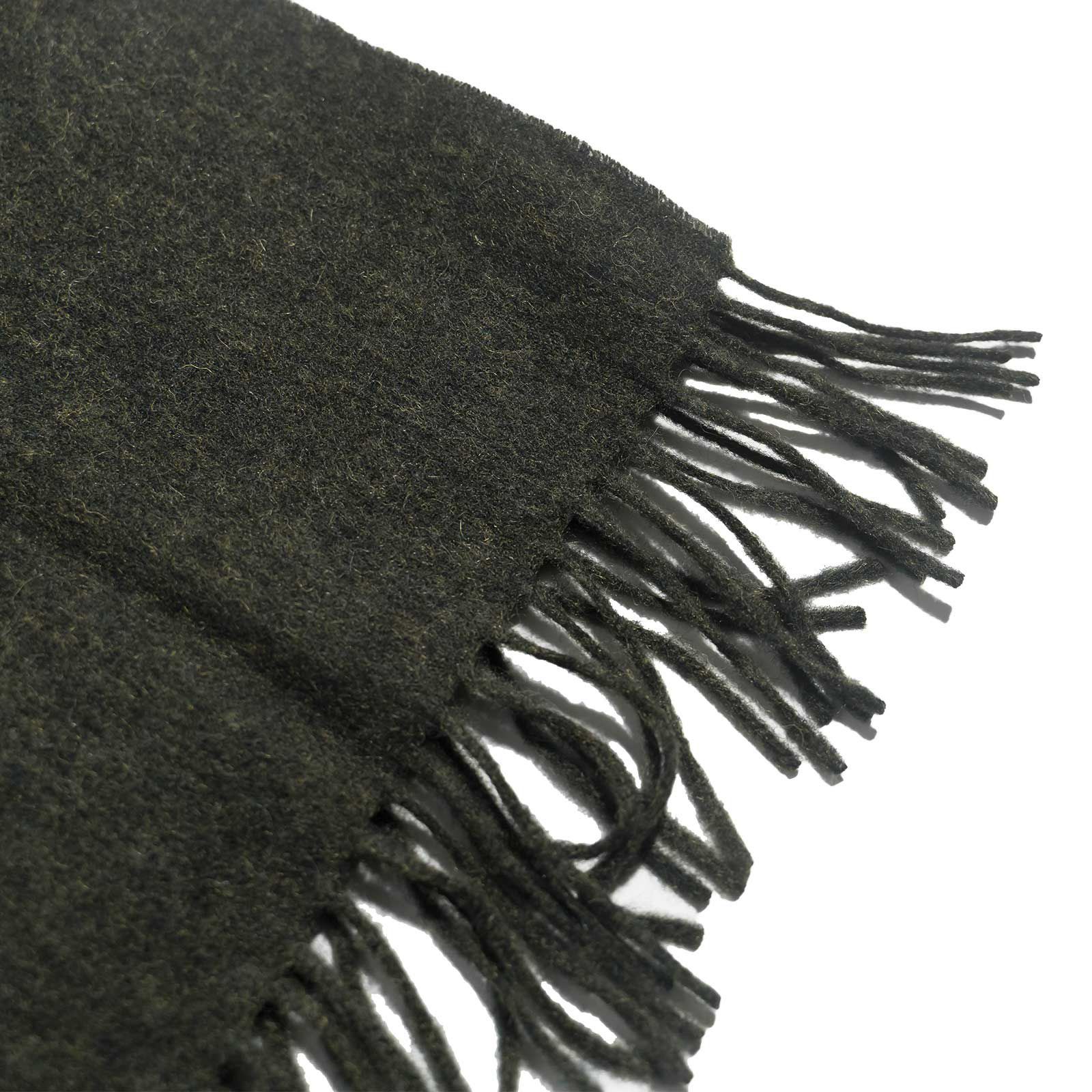 バブアーBarbourプレーンラムズウールスカーフ