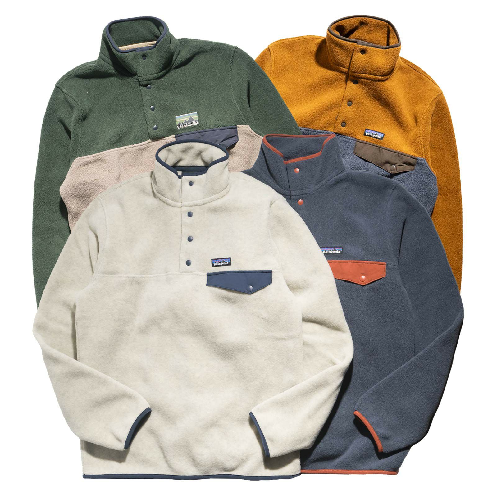 パタゴニアpatagoniaライトウエイトシンチラスナップTプルオーバー