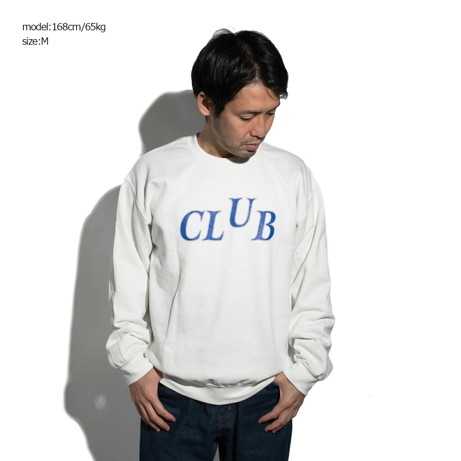 ウエノユウギクラブ上野遊戯倶楽部クルーネックスウェットSUMOU