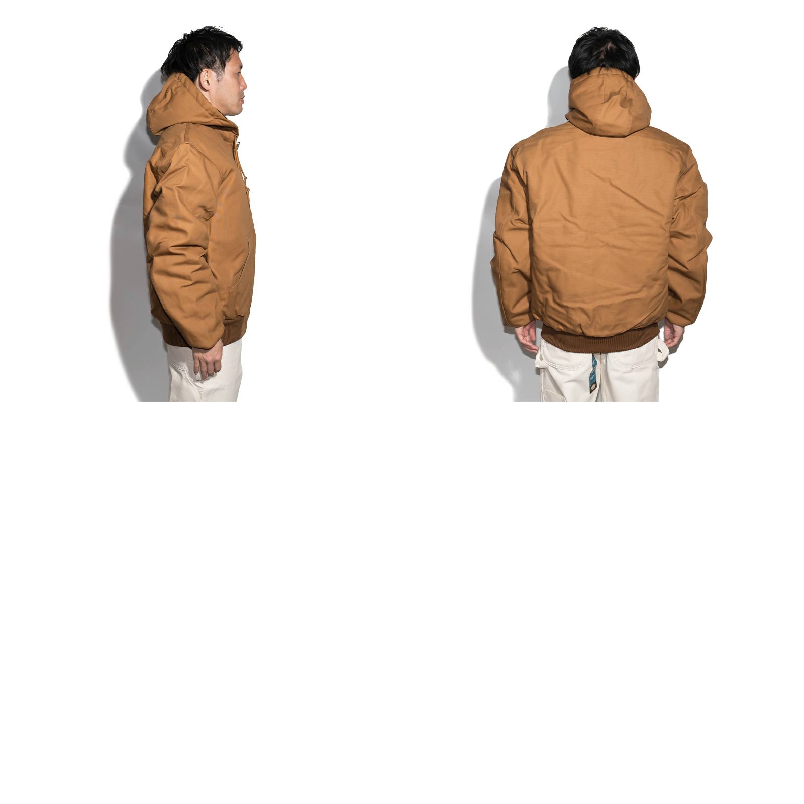 カーハートCarharttJ140ダックアクティブジャケットキルティングフランネル裏地