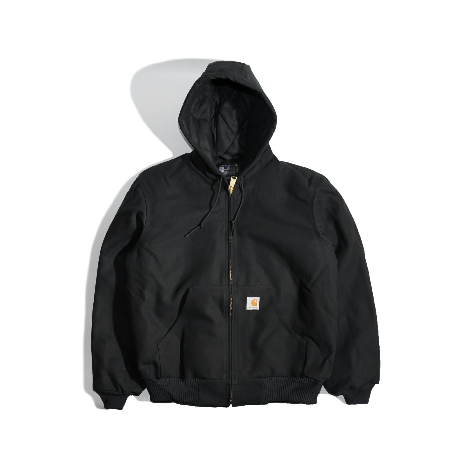 カーハートCarharttJ140ダックアクティブジャケットキルティングフランネル裏地アメリカ製
