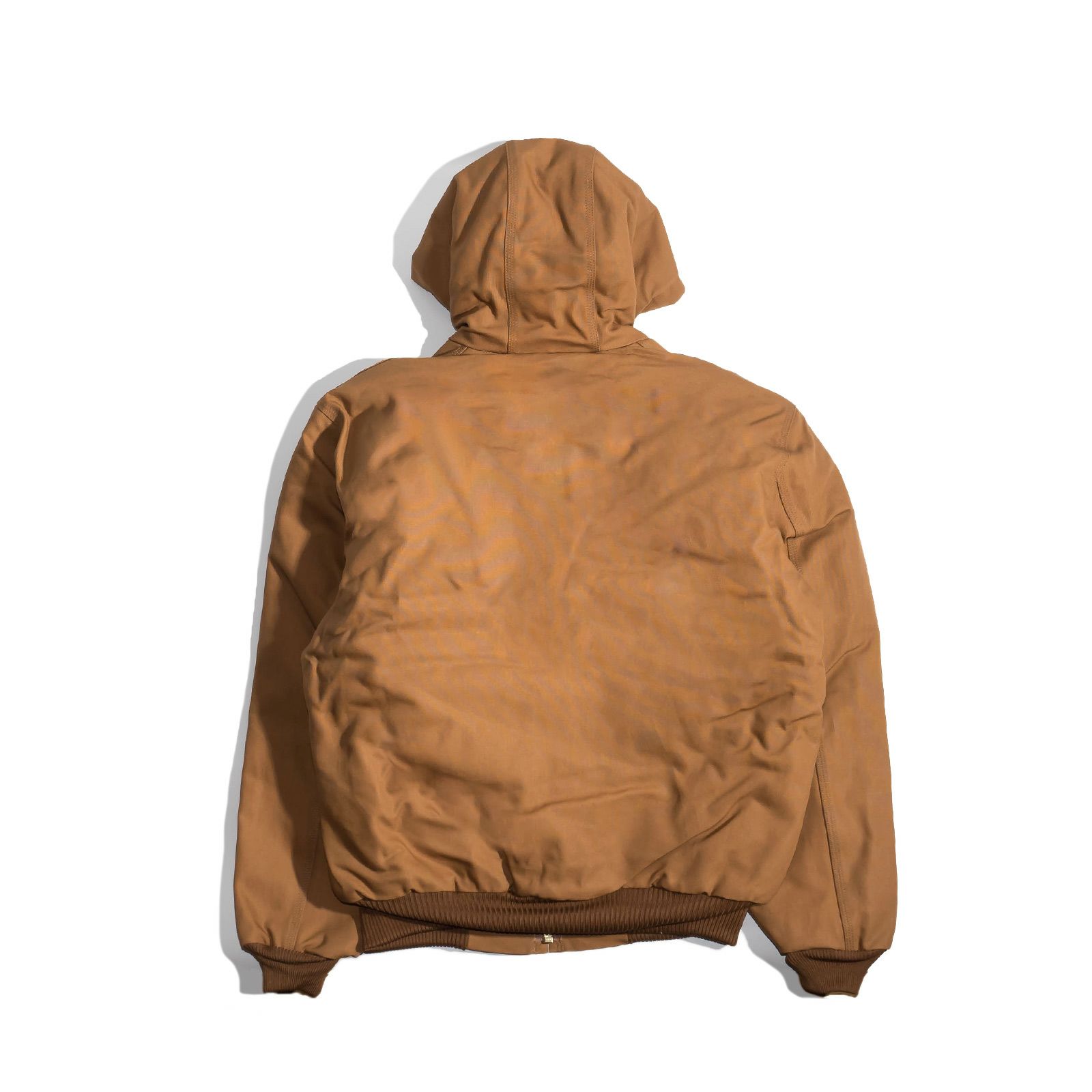 カーハートCarharttJ140ダックアクティブジャケットキルティングフランネル裏地アメリカ製