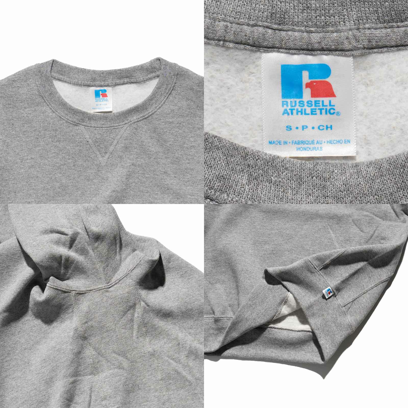 ラッセルアスレチックRUSSELLATHLETICドライパワーフリースクルースウェットシャツ