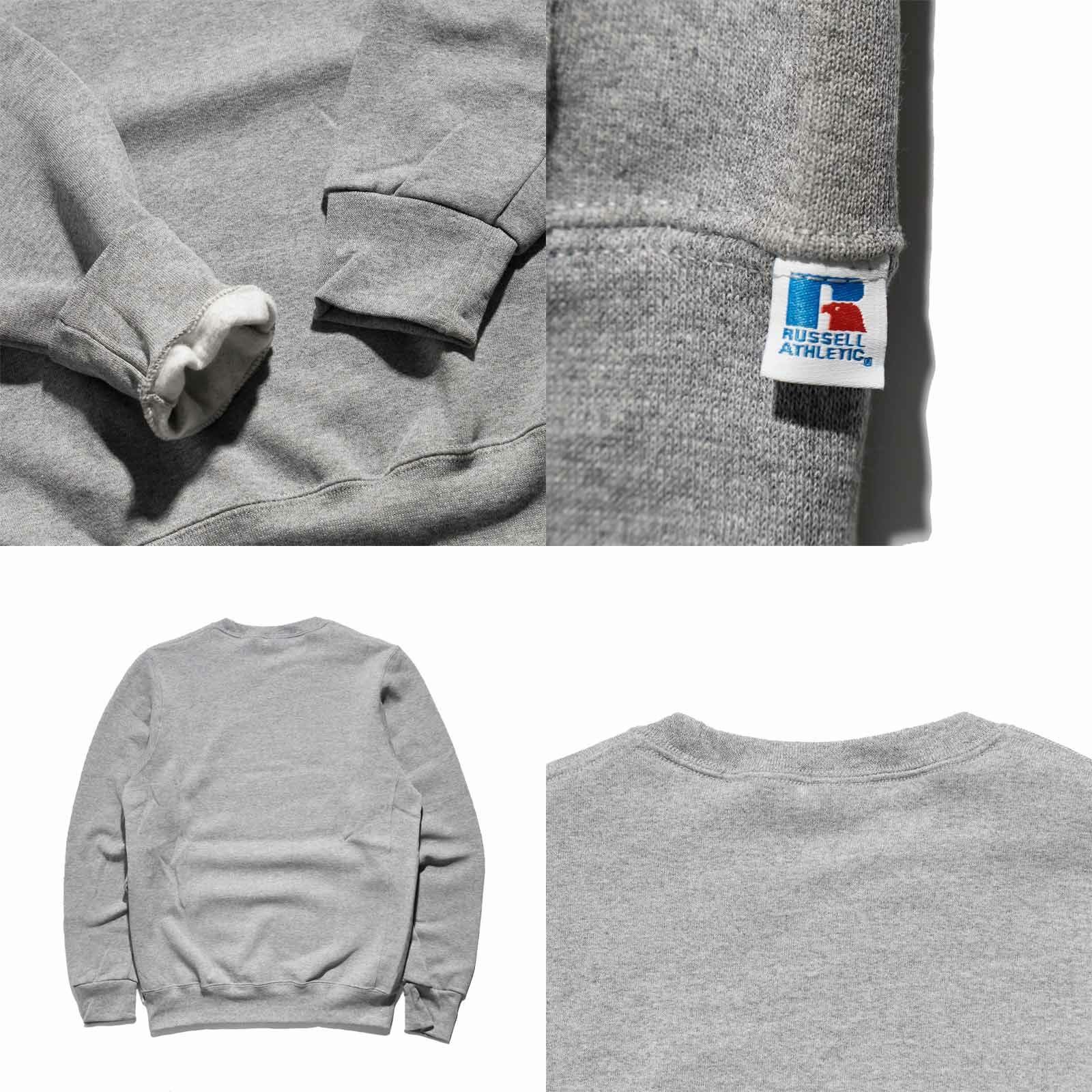 ラッセルアスレチックRUSSELLATHLETICドライパワーフリースクルースウェットシャツ