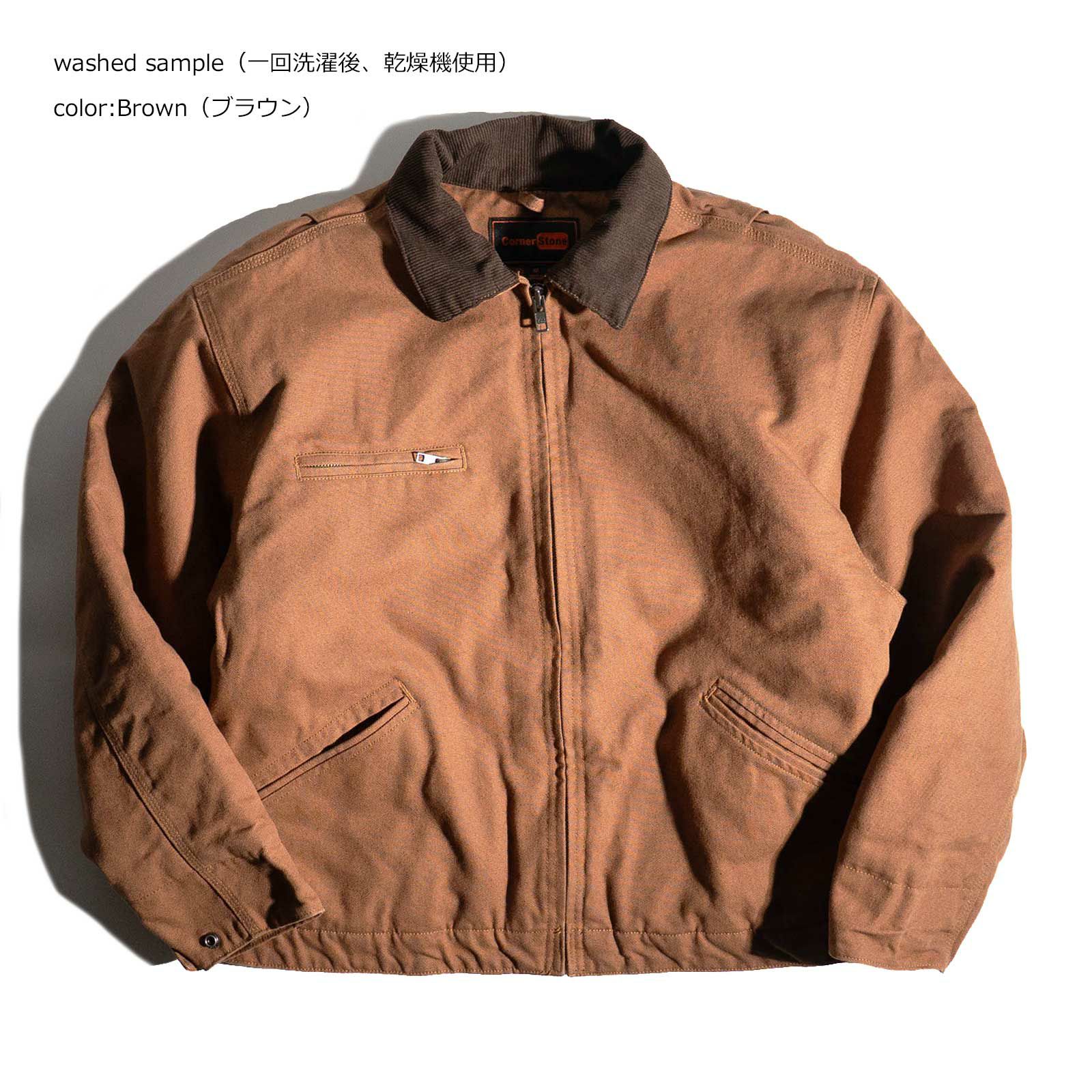 コーナーストーンCORNERSTONEJ763ダッククロスワークジャケット