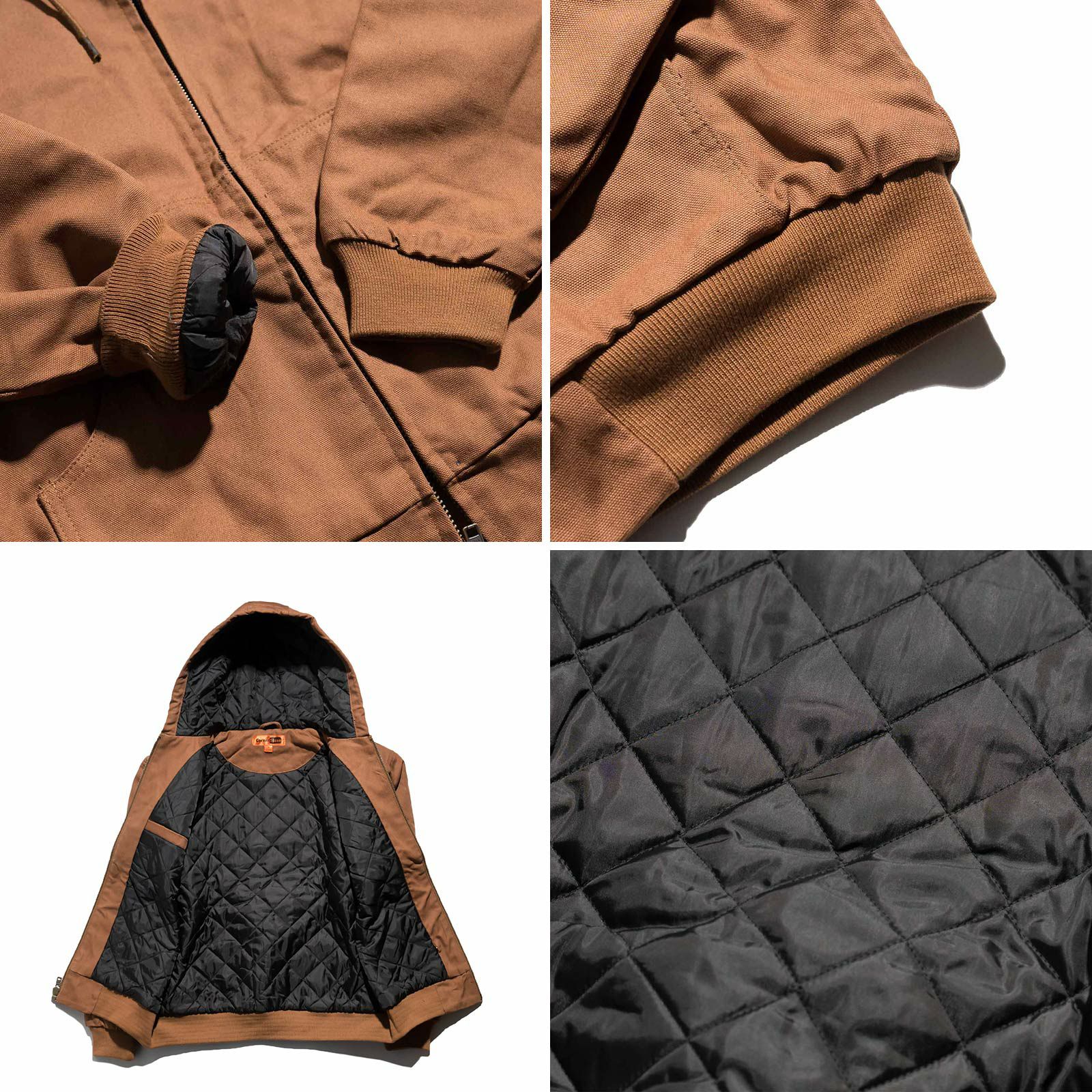 コーナーストーンCORNERSTONEJ763Hダッククロスフーデッドワークジャケット